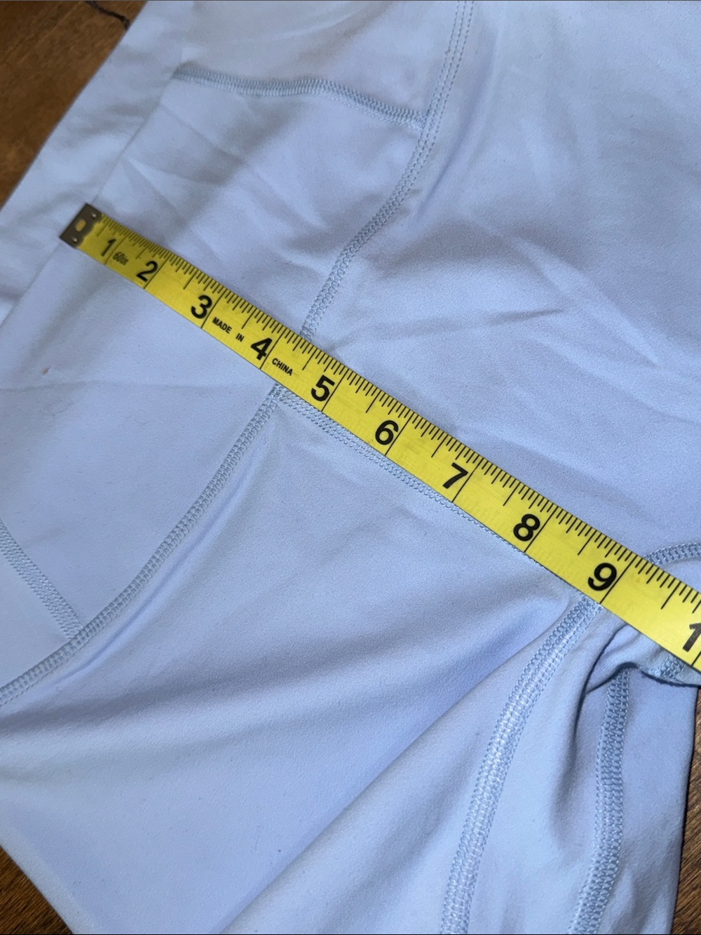 FREE PEOPLE Movement Sky Blue 7/8 Leggings Small Yoga Athleisure Workout - Picture 6 of 7
